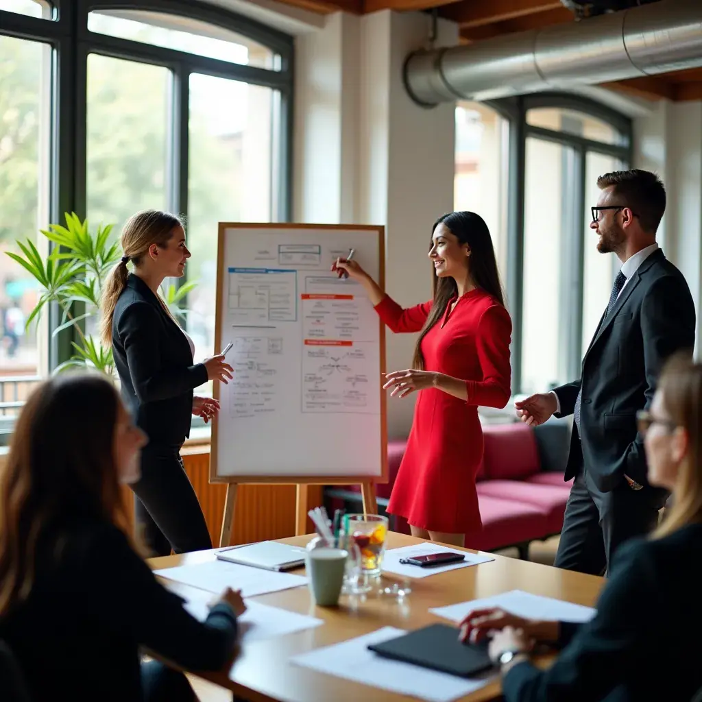 Grafico che mostra l'evoluzione del business nel tempo